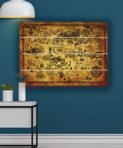 Panneau Bois Map The Legend of Zelda