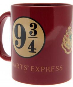 Tasse Harry Potter rouge voie 9 3/4