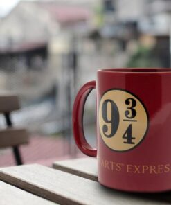Tasse Harry Potter rouge voie 9 3/4